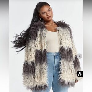 Leticia Faux Fur Coat